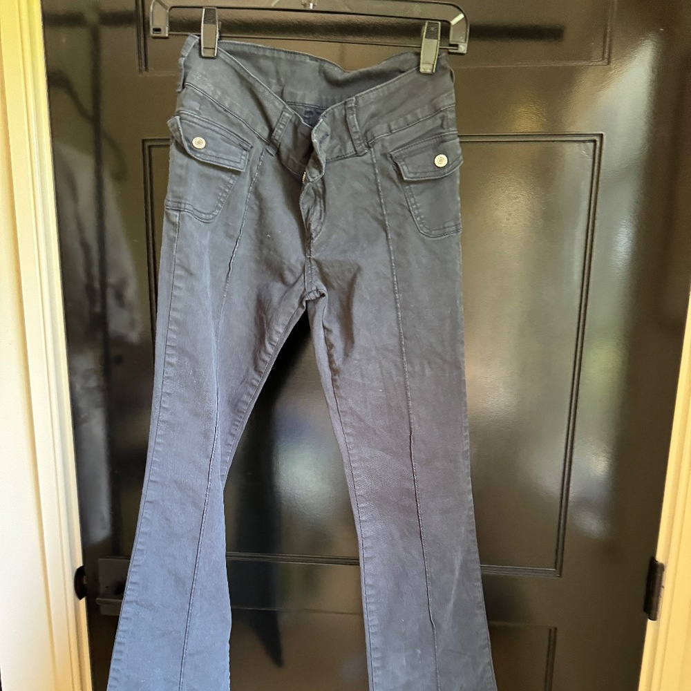 J Galt, 98%Cotton, 2% Elastane, Black pants